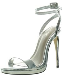 ALDO - Adjustable Patent Heels - Lyst