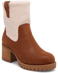 MIA - Jakob Zipper Faux Fur Booties - Lyst