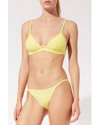 Solid & Striped - The Morgan Ribbed Bikini Bottom - Lyst