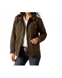 Ariat - Western Canvas Chore Jacket - Lyst