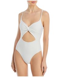 L*Space - Kyslee 1pc Classic Ribbed Recycled Polyester One-piece Swimsuit - Lyst
