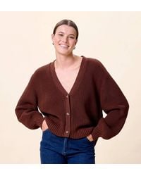 Cleobella - Addison V-Neck Sweater Cardigan - Lyst