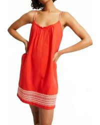 lemlem - Zina Swing Mini Dress - Lyst