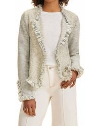Fdj - Knit Tweed Jacket - Lyst