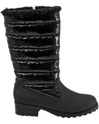 Trotters - Benji Leather Faux Fur Lined Winter & Snow Boots - Lyst