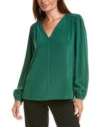 BOSS - Bindie Silk Blouse - Lyst