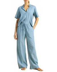 Trovata - Vera Straight Leg Pant - Lyst
