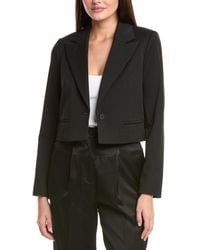 AllSaints - Shores Cropped Blazer - Lyst