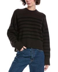 Rag & Bone - Bridget Stripe Crewneck Wool-blend Sweater - Lyst