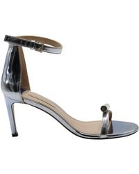 Stuart Weitzman - Ankle Strap Open Toe High Heel Sandals - Lyst