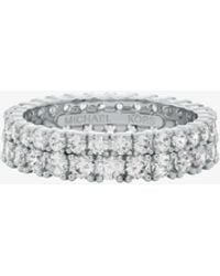 Michael Kors - Double Pavé Ring - Lyst