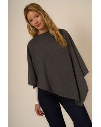 Project Social T - First Rodeo Brushed Poncho - Lyst