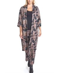 Vilagallo - Niva Knit Kimono - Lyst
