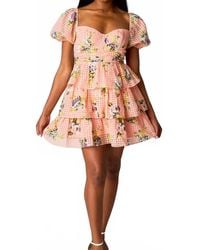 BuddyLove - Conner Short Lace Mini Dress - Lyst
