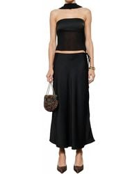 Loucia - Calliope Strapless Scarf Top - Lyst