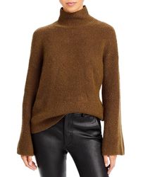 French Connection - Ribbed Knit Mock Turtleneck Sweater - Lyst