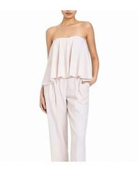 Twinset - Wool Blend Bustier A Line Top - Lyst