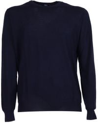 Fedeli - Crew Neck L/S Knitted Sweater - Lyst