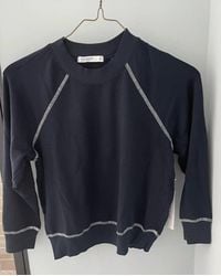 Stateside - Softest Fleece Shrunken Sweatshirt With Contrast - Lyst