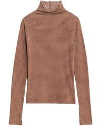 Rag & Bone - Shaw Paneled Long Sleeve Top - Lyst
