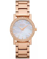 DKNY - Classic White Dial Watch - Lyst