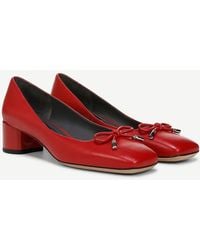 Franco Sarto - Natalia I9118L4600 9 Slip-On Block Heels Pump Rhs3819 - Lyst