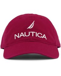 Nautica - J-class Embroidered Baseball Cap - Lyst