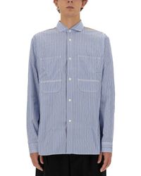 Junya Watanabe - Regular Fit Cotton Shirt - Lyst