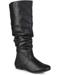 Journee Collection - Collection Wide Calf Jayne Boot - Lyst
