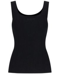 6397 - Ribbed Knit Tank Top - Lyst