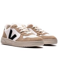 Veja - V-10 Vx0503138B Sneakers Leather Low Top Comfort Casual Shoes - Lyst