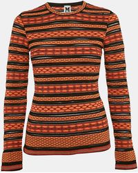 Missoni - Patterned Knit Top - Lyst