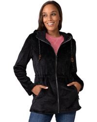 Free Country - Grid Butter Pile Anorak Jacket - Lyst