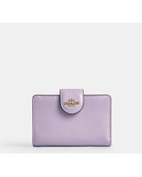 COACH - Medium Corner Zip Wallet - Lyst