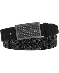 Philipp Plein - Leopard Leather Belt - Lyst