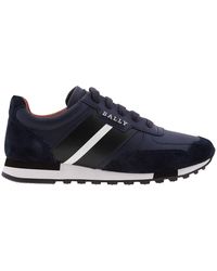 Bally - Glendy Leather Low-Top Sneakers - Lyst