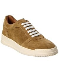 Aquatalia - Cristo Suede Sneaker - Lyst