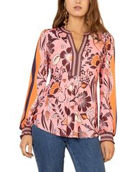 Hale Bob - Goldie Long Sleeve Blouse - Lyst