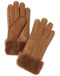 Surell - Shearling Gloves - Lyst