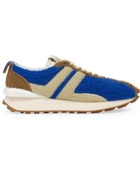 Lanvin - Ecru Bumpr Sneakers - Lyst