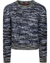 Missoni - Long-Sleeve Knit Sweater - Lyst