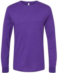 Bella Canvas - Jersey Long Sleeve Tee - Lyst