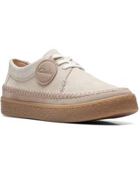 Clarks - Barleigh Weave Suede Lace-up Oxfords - Lyst