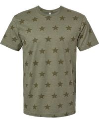 Code Five - Star Print Tee - Lyst
