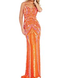 Jovani - Beaded Sheath Prom Dress - Lyst