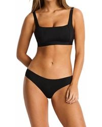 Sea Level - Eco Essentials Square Neck Bikini Bra - Lyst
