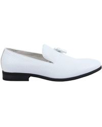 TruClothing - Loafers Slip On Leather Lined Tassel Pattern Formal Shoe - Lyst