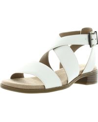 LifeStride - Banning Faux Leather Slingback Strappy Sandals - Lyst