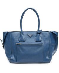 Prada - Front Pocket Wing Tote - Lyst