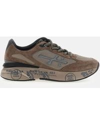 Premiata - Moerun Suede Technical Fabric Sneakers - Lyst